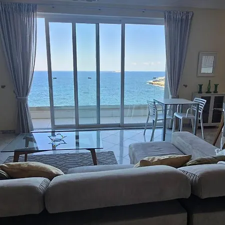 Front Sea View 3 Bedroom 2 Bathrooms At Promenade S7 Sliema